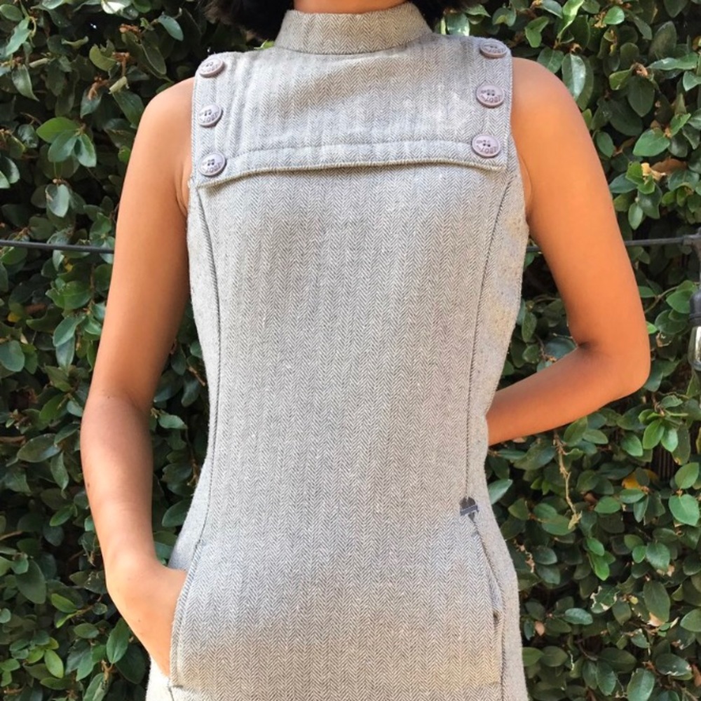 mock neck dress
